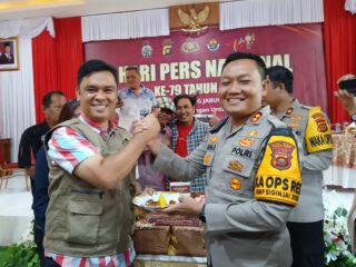 Ketua PWI Tanjabbar Apresiasi Kapolres Telah Menggelar HPN ke 79 Perdana dengan Meriah