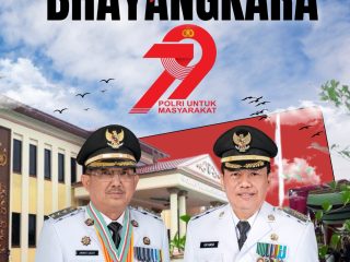 Pemkab Tanjab Barat Mengucapkan Selamat Hari Bhayangkara ke-79